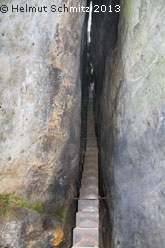 Himmelsleiter im Elbsandsteingebirge