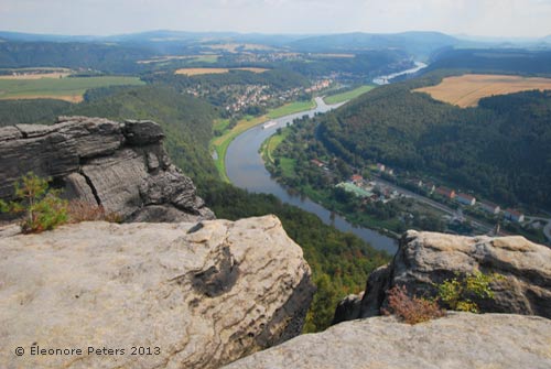 Elbe-Schleife bei Königstein