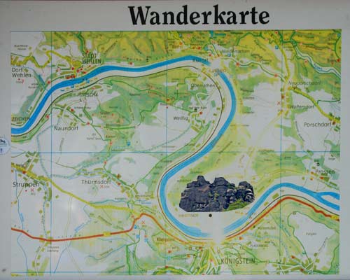 Elbe-Karte