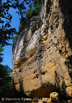 Sandsteinwand