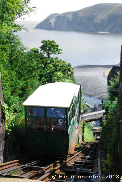 Cliff Railway in Lynton/Lymouth