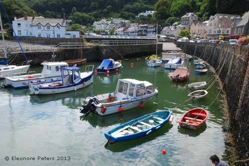 Hafen von Lynton/Lymouth