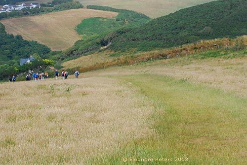 Wanderweg kurz vor Hope