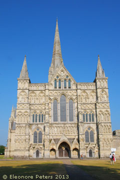Kathedral von Salisbury von außen