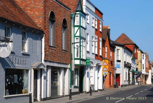 im Ort von Salisbury