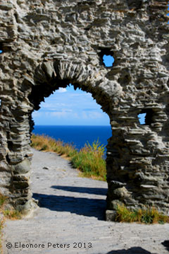 Burg Tintagel torbogen
