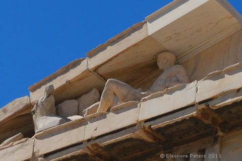 Parthenon Ostgiebel