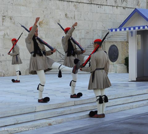 Wachablösung Athen