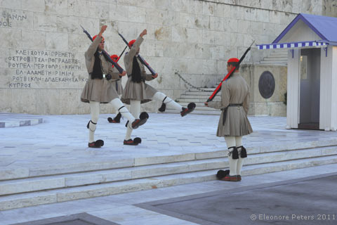 Wachablösung Athen