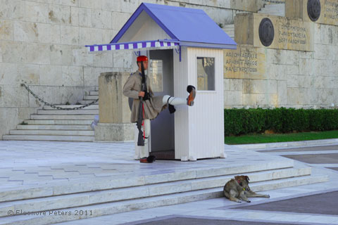 Wachablösung Athen