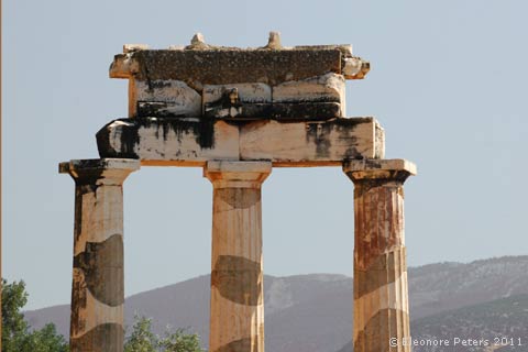 Fragment des Athene-Tempels