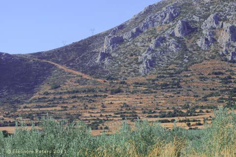 Weg nach Mykene - Felsen