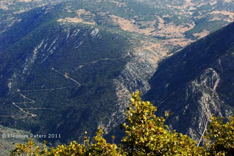 Parnass Gebirge