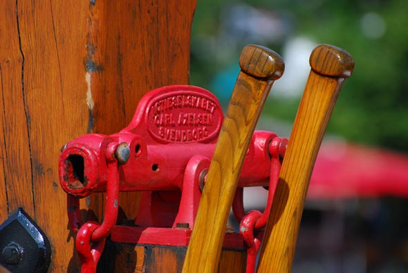 Elbe, Schiff Detail