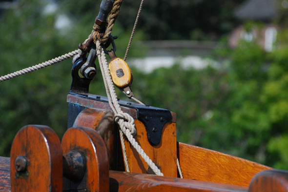 Elbe, Schiffsdetail