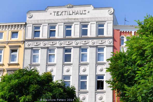 Hamburg altes Textilhaus