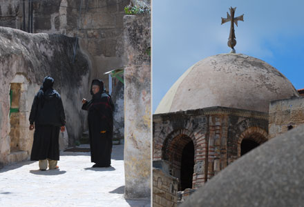 Bei der Grabeskirch Jerusalem