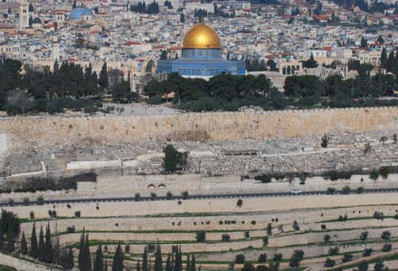 Felsendom auf dem Tempelberg in Jerusalem