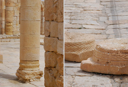 Avdat in der Wüste Negev