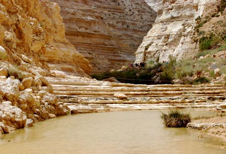 Canyon Ein Avdat Israel