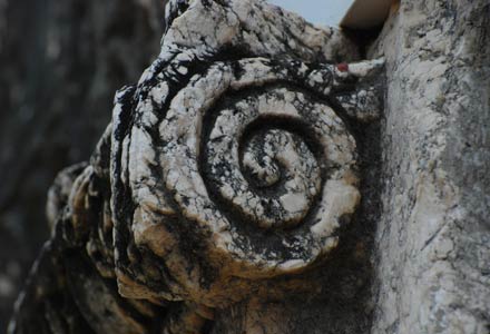 Kaphernaum Synagoge Detail