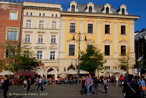 Krakau Häuserzeile