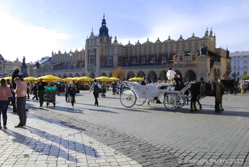 Krakau Hauptmark mit Tuchhallen