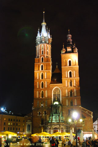 Marienkirche in Krakau am Hauptmarkt