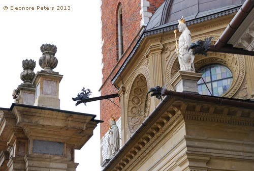 Detail an der Schlossmauer