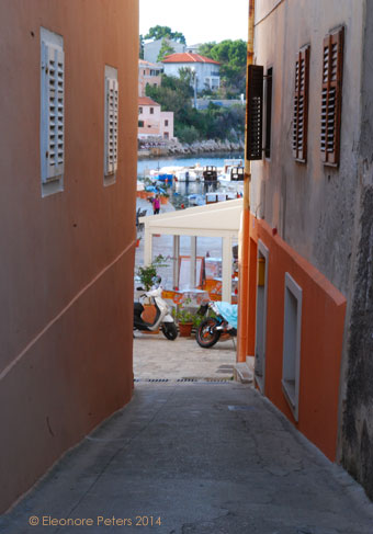 Gasse in Veli Losinj