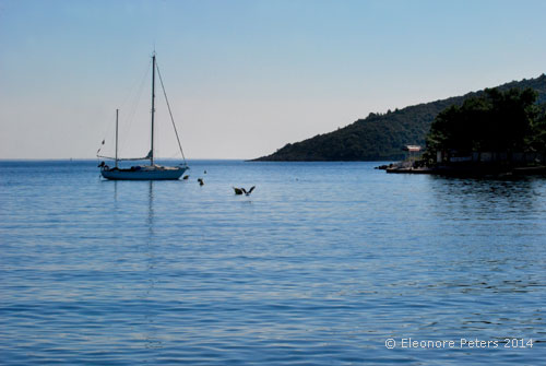 Zwischen den Inseln im Süden von Losinj