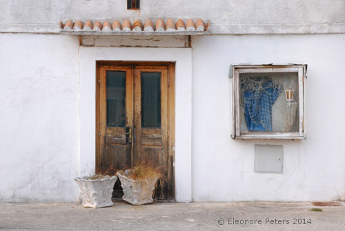Häuserfassade in Mali Losinj