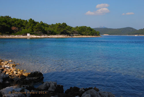 Blick auf die Insel Koludarc