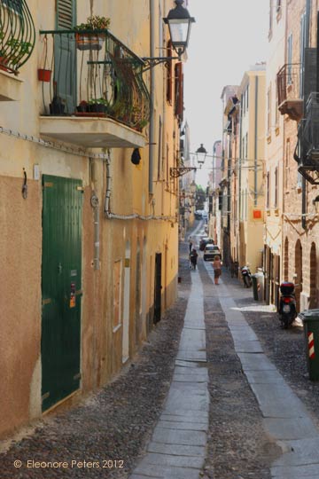 Gasse in Alghero