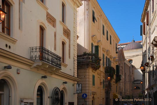 klassizistische Bauten in Alghero