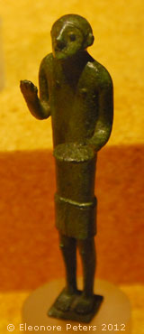 prähistorische Bronzefigur