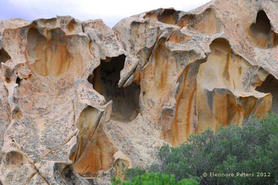 Gallura Granitfelsen