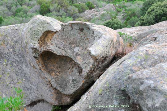 Gallura Granitfelsen