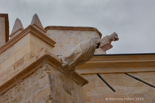 Detail vom Dom - Löwen hoch am Dach
