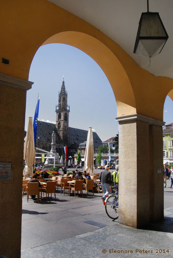 Blick auf den Bozener Dom