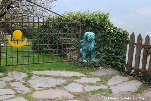 Eingang Schloss Juval