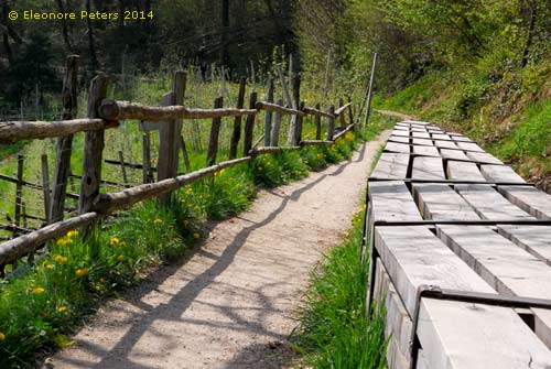 Marlinger Waal, verschalt