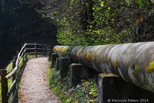 Marlinger Waal in Rohrleitung