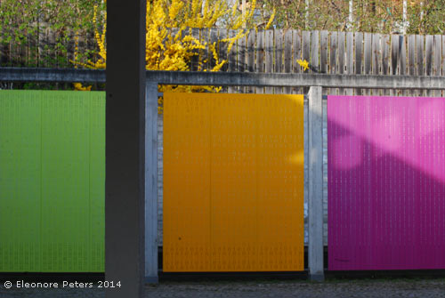 bunte Wände